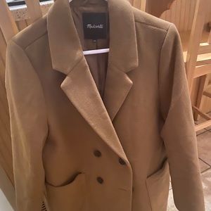 Madewell Camel Peacoat XL